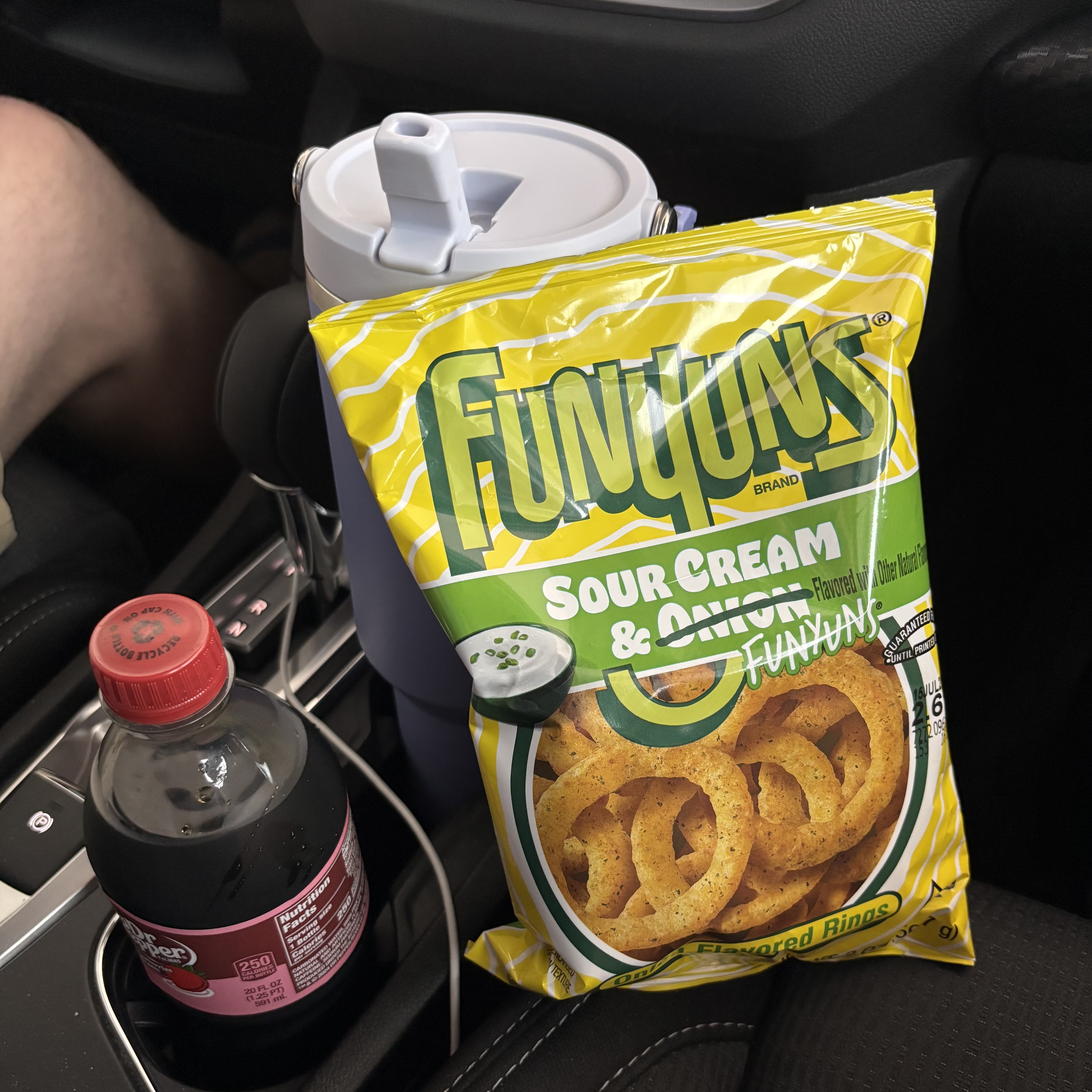 Roadtrip Snacks, Featuring Sour Cream and Funyuns
